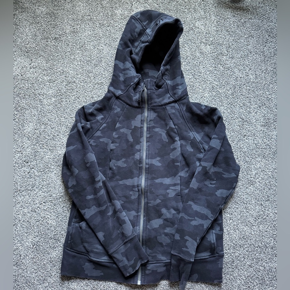 Lululemon Camo Scuba Hoodie